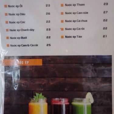 Thực đơn- Trùm Lười Cafe