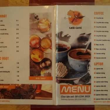 Thực đơn- Trùm Lười Cafe