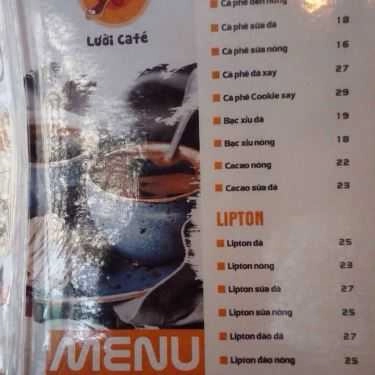 Thực đơn- Trùm Lười Cafe