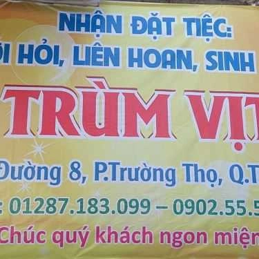 Không gian- Quán Nhậu Trùm Vịt Quán