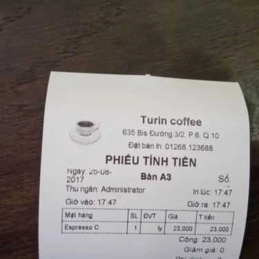 Tổng hợp- Turin Coffee & Tea