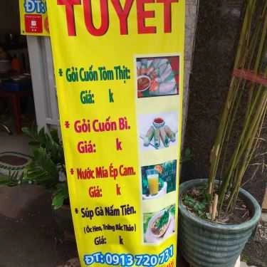 Thực đơn- Ăn vặt Tuyết - Gỏi Cuốn & Soup Gà