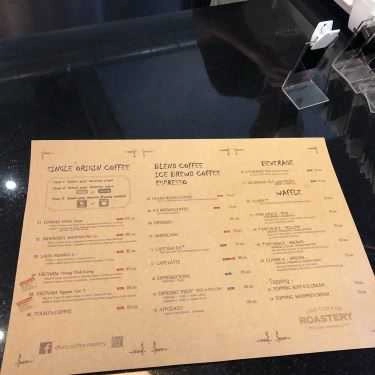 Thực đơn- UCC Coffee Roastery