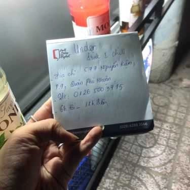 Tổng hợp- Cafe Under - Drink & Chill