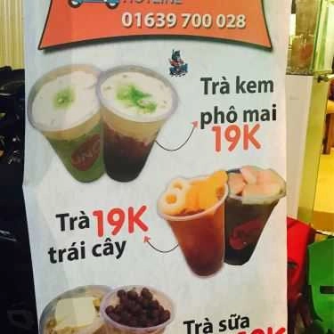 Thực đơn- Cafe Uno Quán - Tea & Milktea - Phan Văn Trị