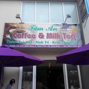 Thực đơn- Tâm An - Coffee & Milk Tea