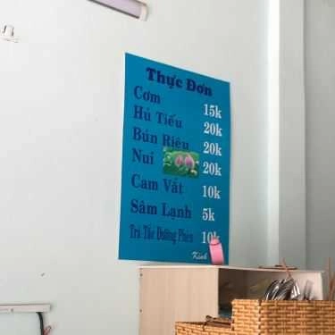 Thực đơn- Quán Ăn Cơm Chay Hồng Liên