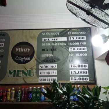 Thực đơn- Minzy Coffee