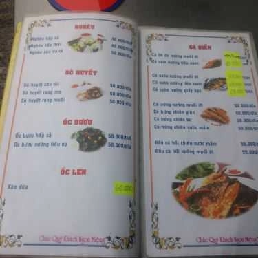 Thực đơn- Biển Đêm - Quán Nhậu Bình Dân