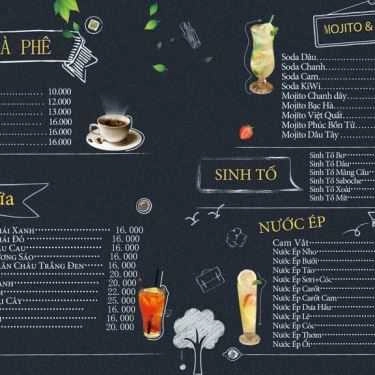 Thực đơn- Will - Coffee & Juice