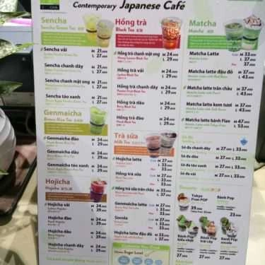 Thực đơn- Cafe Suki Cha Milk Tea