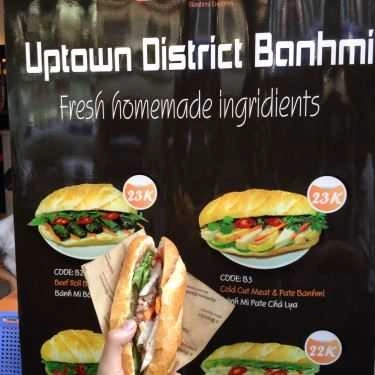 Thực đơn- Tiệm Bánh Uptown District - Banhmi Express