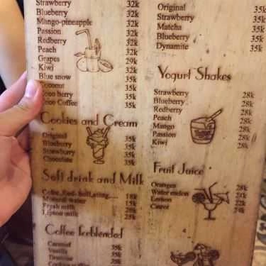 Thực đơn- US Coffee & Tea