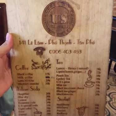 Thực đơn- US Coffee & Tea