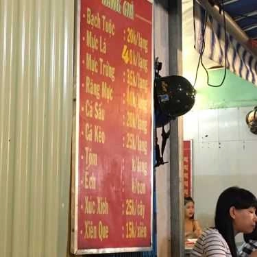 Thực đơn- Ăn vặt Út Lang - Quán Ốc