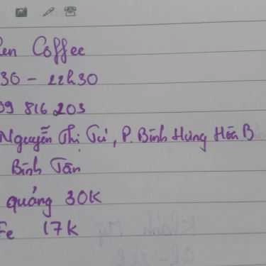 Tổng hợp- Valen Coffee