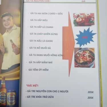 Thực đơn- Quán Nhậu Vạn Kiếp Quán - Chuyên Các Món Gà & Bò