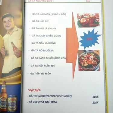 Thực đơn- Quán Nhậu Vạn Kiếp Quán - Chuyên Các Món Gà & Bò