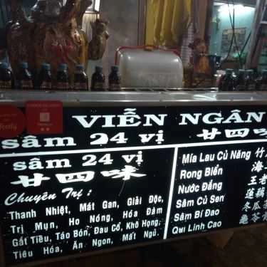 Thực đơn- Ăn vặt Viễn Ngân - Nước Sâm
