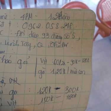 Tổng hợp- Quán Nhậu Quán Việt - Cháo Gà & Gỏi Vịt