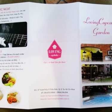 Thực đơn- Cafe Villa Xuân Thủy