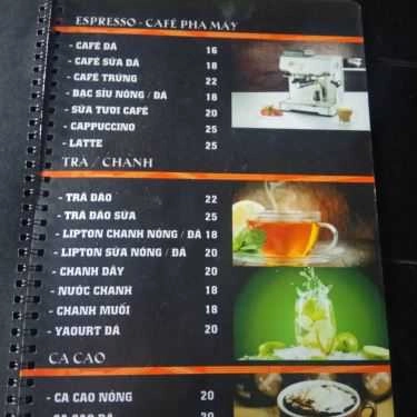 Thực đơn- Vina Star Coffee