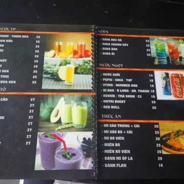 Thực đơn- Vina Star Coffee