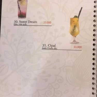 Thực đơn- Viva Star Coffee - Thống Nhất