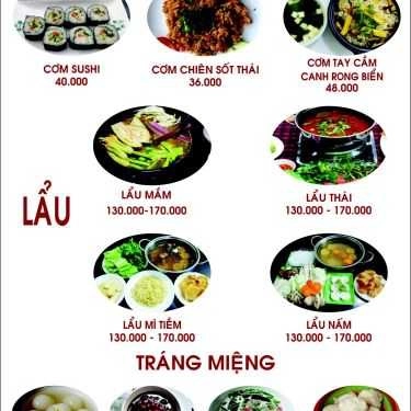 Thực đơn- Quán Ăn Vọng Cát - Cafe & Điểm Tâm Chay