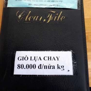 Thực đơn- Quán Ăn Vọng Cát - Cafe & Điểm Tâm Chay