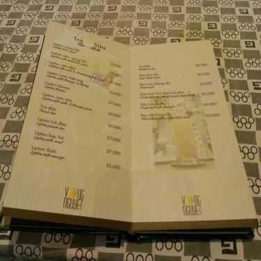 Thực đơn- Vọng Nguyệt Cafe