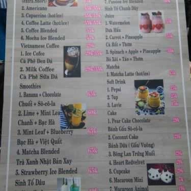 Thực đơn- Voyage De Lavie Coffee - Pearl Plaza