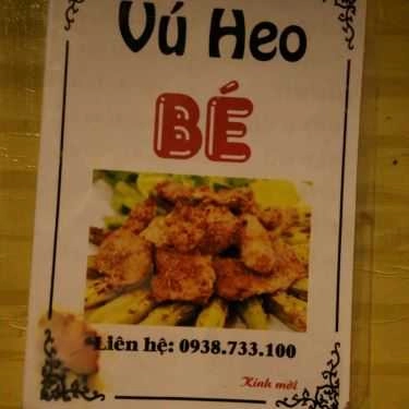 Tổng hợp- Quán Nhậu Bé - Vú Heo Nướng - Lê Quang Sung