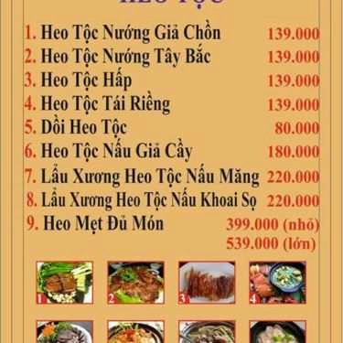Tổng hợp- Quán Nhậu Vườn Quê - Heo Tộc - Vịt Cỏ & Các Món Ăn Dân Dã