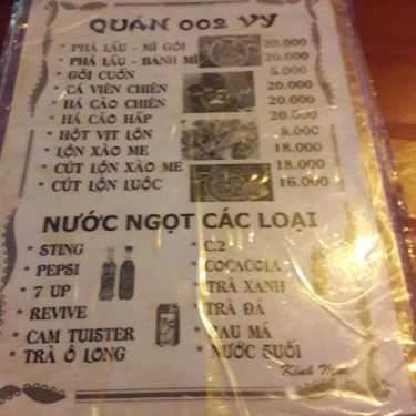 Thực đơn- Ăn vặt Vy - Phá Lấu & Hột Vịt Lộn Xào Me
