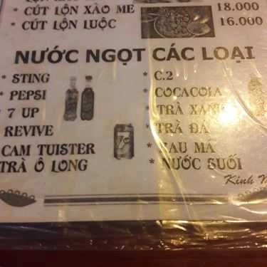 Thực đơn- Ăn vặt Vy - Phá Lấu & Hột Vịt Lộn Xào Me