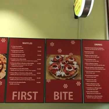 Thực đơn- Cafe Waffle Place - Bánh Tổ Ong Nướng - Pearl Plaza