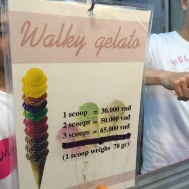 Thực đơn- Cafe Walky Gelato - Kem Ý Đi Bộ