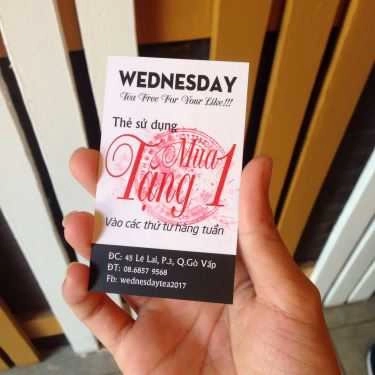 Tổng hợp- Cafe Wednesday Tea