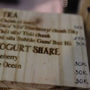 Thực đơn- Wild Coffee