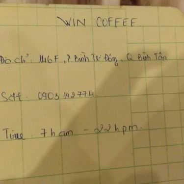 Tổng hợp- Win Star Coffee