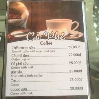 Thực đơn- Wings Coffee - Phở Bò Úc 5 Viên