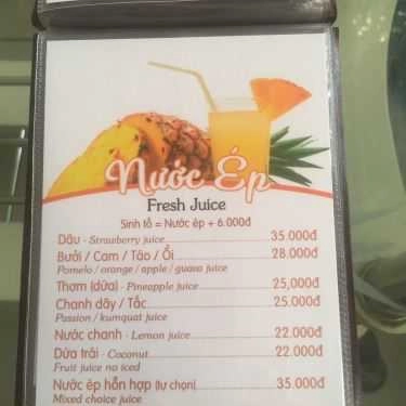 Thực đơn- Wings Coffee - Phở Bò Úc 5 Viên