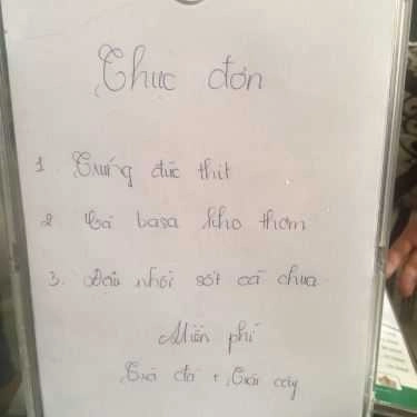 Thực đơn- Wings Coffee - Phở Bò Úc 5 Viên