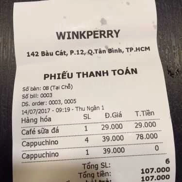 Tổng hợp- Winkperry - Fashion & Coffee