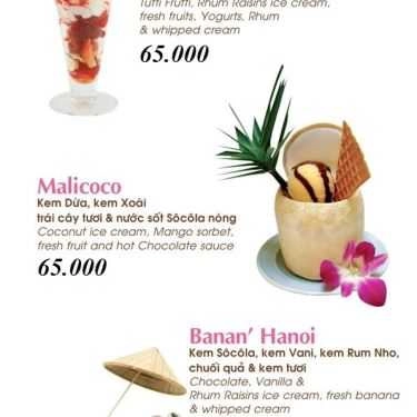 Thực đơn- Wow Coffee & Ice-Cream