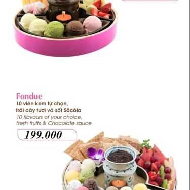 Thực đơn- Wow Coffee & Ice-Cream