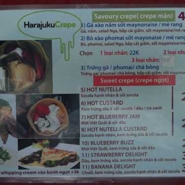 Thực đơn- X Clone - Crepe & Coffee