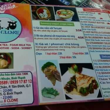 Tổng hợp- Cafe X - Clone - Trà Sữa & Ăn Vặt