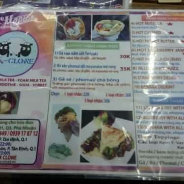 Tổng hợp- Cafe X - Clone - Trà Sữa & Ăn Vặt